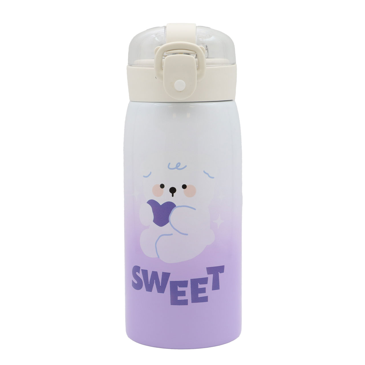 تراول ماگ Sweet مدل H-BW-1369 ظرفیت 350 میلی لیتر- بنفش